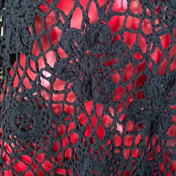 Knit bathing suit cover-up top - Picture 2 of 3